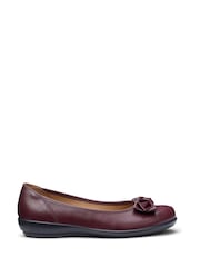 Hotter Red Wide Fit Jewel Slip-On Ballets Shoes - Image 1 of 4