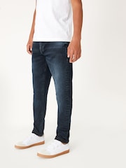 Blue Ink Tapered Fit Stretch Jeans (3-16yrs) - Image 1 of 1