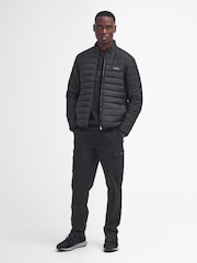 Barbour® International Ledley Quilted Puffer Black Jacket - Image 2 of 6