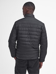 Barbour® International Ledley Quilted Puffer Black Jacket - Image 3 of 6