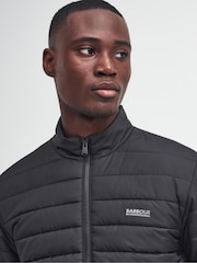 Barbour® International Ledley Quilted Puffer Black Jacket - Image 4 of 6