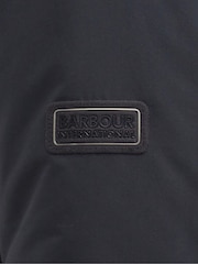 Barbour® International Distill Quilted Black Jacket - Image 7 of 7