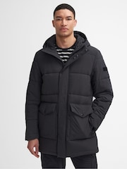 Barbour® International Sutley Baffle Quilted Black Jacket - Image 1 of 6