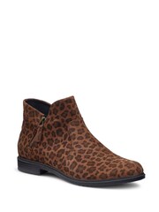 Hotter Animal Wide Fit Ludlow Zip Ankle Boots - Image 2 of 4
