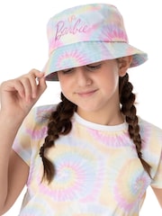 Vanilla Underground Pink Girls Tie-Dye Barbie Bucket Hat - Image 1 of 8