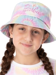 Vanilla Underground Pink Girls Tie-Dye Barbie Bucket Hat - Image 2 of 8