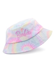 Vanilla Underground Pink Girls Tie-Dye Barbie Bucket Hat - Image 3 of 8