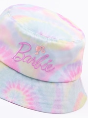 Vanilla Underground Pink Girls Tie-Dye Barbie Bucket Hat - Image 8 of 8