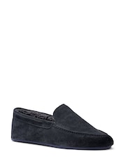 Hotter Blue Standard Fit Recharge Slip-On Slippers - Image 2 of 4