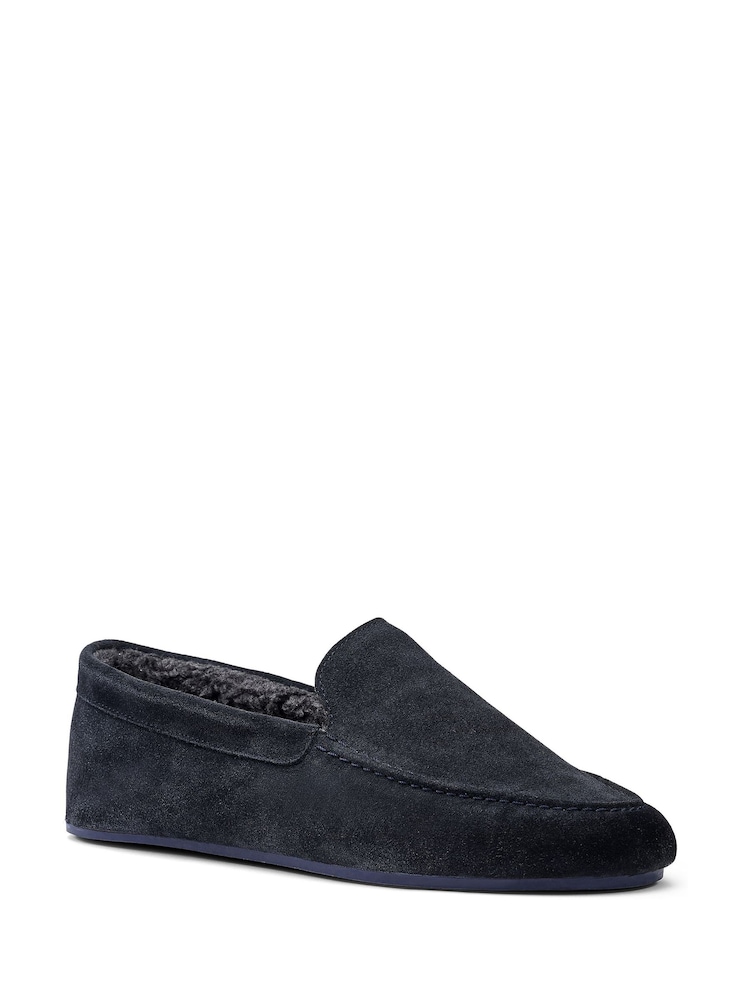 Hotter Blue Standard Fit Recharge Slip-On Slippers - Image 2 of 4 Hotter Blue Standard Fit Recharge Slip-On Slippers - Image 2 of 4