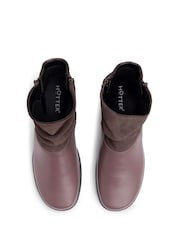 Hotter Brown Wide Fit Wide Fit Whisper Zip Ankle Boots - Image 4 of 4