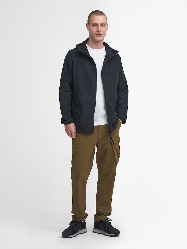 Barbour® International Porter Showerproof Hooded Jacket - Image 2 of 7 Barbour® International Porter Showerproof Hooded Jacket - Image 2 of 7