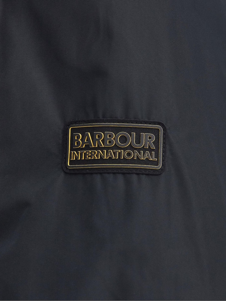 Barbour® International Porter Showerproof Hooded Jacket - Image 7 of 7