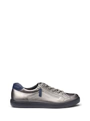 Metallic - Hotter Chase II Turnschuhe mit Schnürung und Reißverschluss - Bild 1 von 4