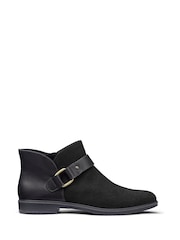 Schwarz - Hotter Linton Zip Boots - Bild 1 von 4