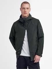 Barbour® International Porter Showerproof Hooded Jacket - Image 1 of 5