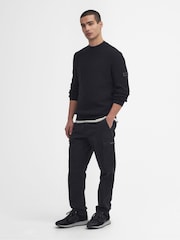 Barbour® International Crawley Wool Mix Knitted Jumper - Image 3 of 6