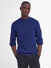 Barbour® International Crawley Wool Mix Knitted Jumper - Image 1 of 7
