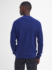 Barbour® International Crawley Wool Mix Knitted Jumper - Image 2 of 7