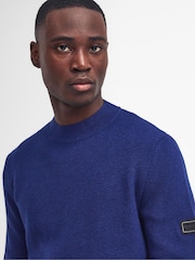 Barbour® International Crawley Wool Mix Knitted Jumper - Image 3 of 7