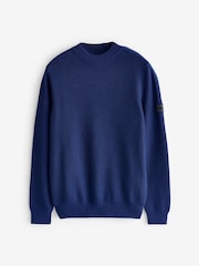 Barbour® International Crawley Wool Mix Knitted Jumper - Image 5 of 7