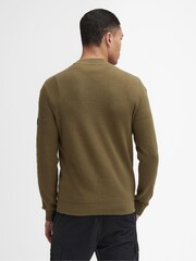 Barbour® International Crawley Wool Mix Knitted Jumper - Image 2 of 6