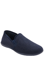 Lotus Blue Flat Full Slippers - Image 1 of 4