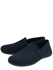 Lotus Blue Flat Full Slippers - Image 2 of 4