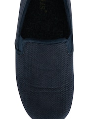 Lotus Blue Flat Full Slippers - Image 4 of 4