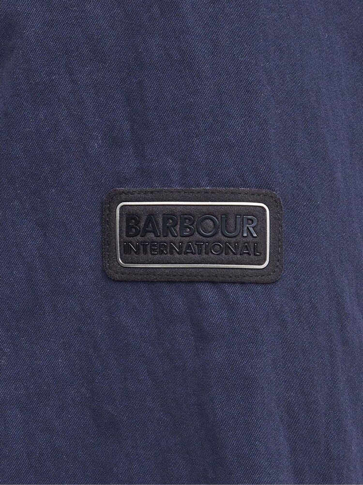 Marineblau - Barbour® International Hemdjacke mit Waschung - Bild 7 von 7