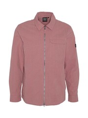 Barbour® International Pink Maze Peached Overshirt - Image 7 of 8