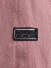 Barbour® International Pink Maze Peached Overshirt - Image 8 of 8