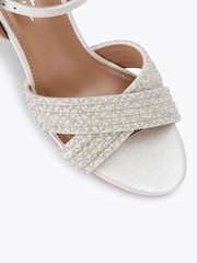 Blanc - Sandales Carvela Divine Block - Image 3 sur 4