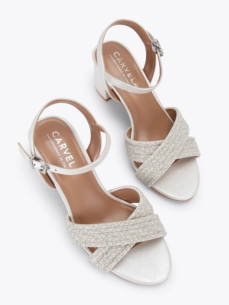 Blanc - Sandales Carvela Divine Block - Image 4 sur 4