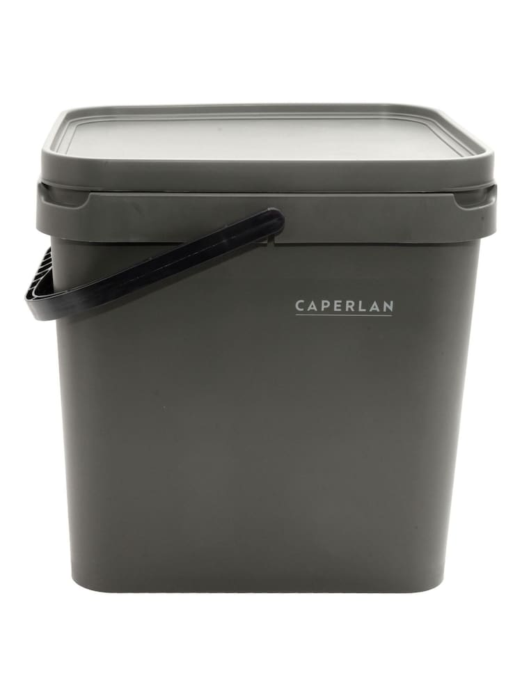 Decathlon Black 17 Litre Carp Fishing Bucket Caperlan - Image 2 of 4