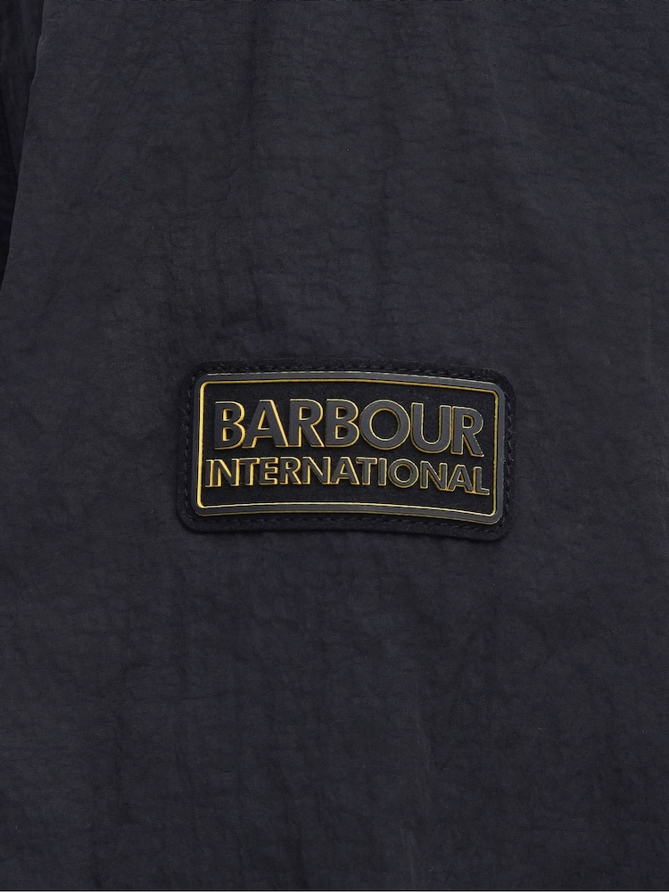 Barbour® International Blue Inline Overshirt - Image 10 of 10