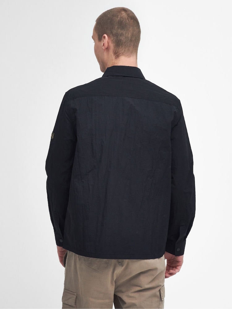 Barbour® International Blue Inline Overshirt - Image 2 of 10