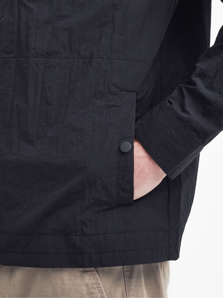 Barbour® International Blue Inline Overshirt - Image 7 of 10