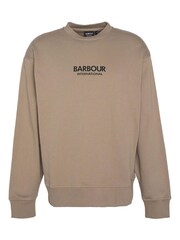 Barbour® International Oversized Formula Crew 100% Cotton Sweatshirt - Image 5 of 6