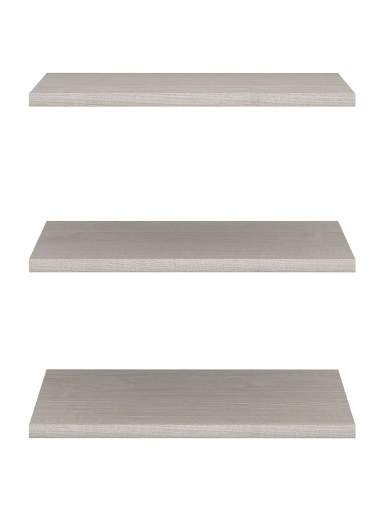 Wiemann Oak Additional Wardrobe Internal 3 Shelf Set 47.5cm - Image 1 of 1