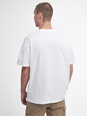 Barbour® International Oversized Formula 100% Cotton T-Shirt - Image 3 of 5