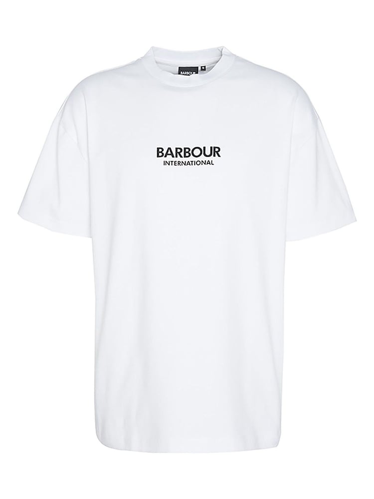 Barbour® International Oversized Formula 100% Cotton T-Shirt - Image 5 of 5