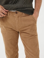 FatFace Natural Straight Cord Trousers - Image 4 of 5