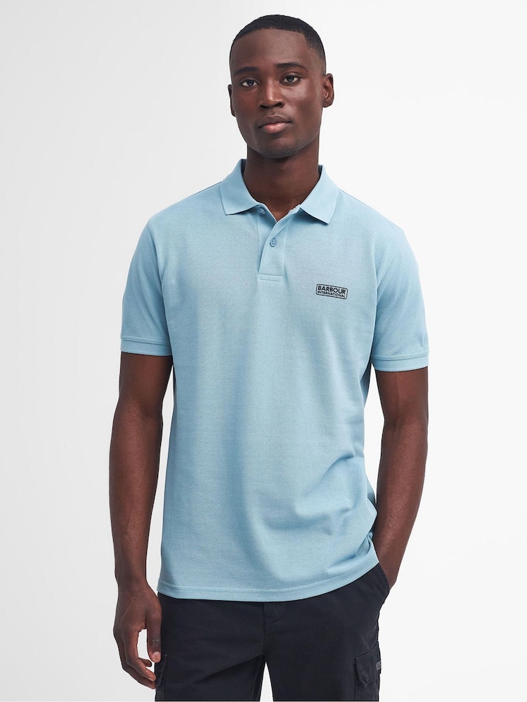 Barbour® International 100% Cotton Essential Polo Shirt - Image 1 of 6
