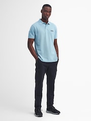 Barbour® International 100% Cotton Essential Polo Shirt - Image 3 of 6