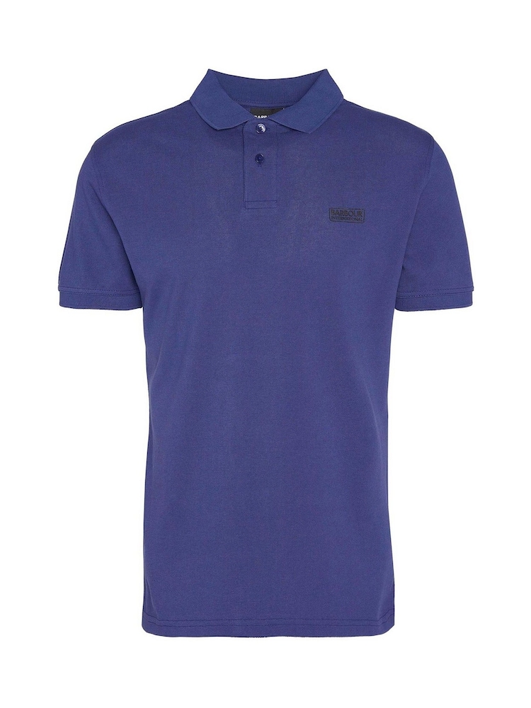 Barbour® International 100% Cotton Essential Polo Shirt - Image 6 of 6