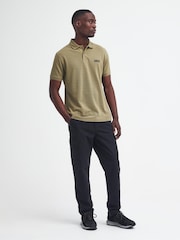 Barbour® International 100% Cotton Essential Polo Shirt - Image 3 of 6