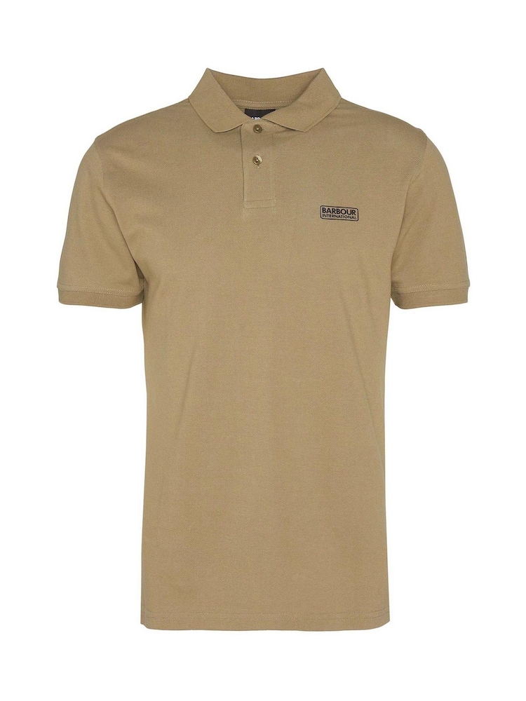 Barbour® International 100% Cotton Essential Polo Shirt - Image 6 of 6