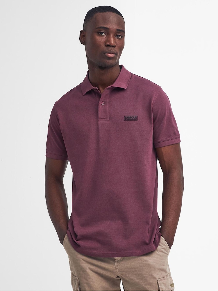 Barbour® International 100% Cotton Essential Polo Shirt - Image 1 of 6