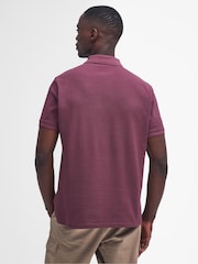 Barbour® International 100% Cotton Essential Polo Shirt - Image 3 of 6